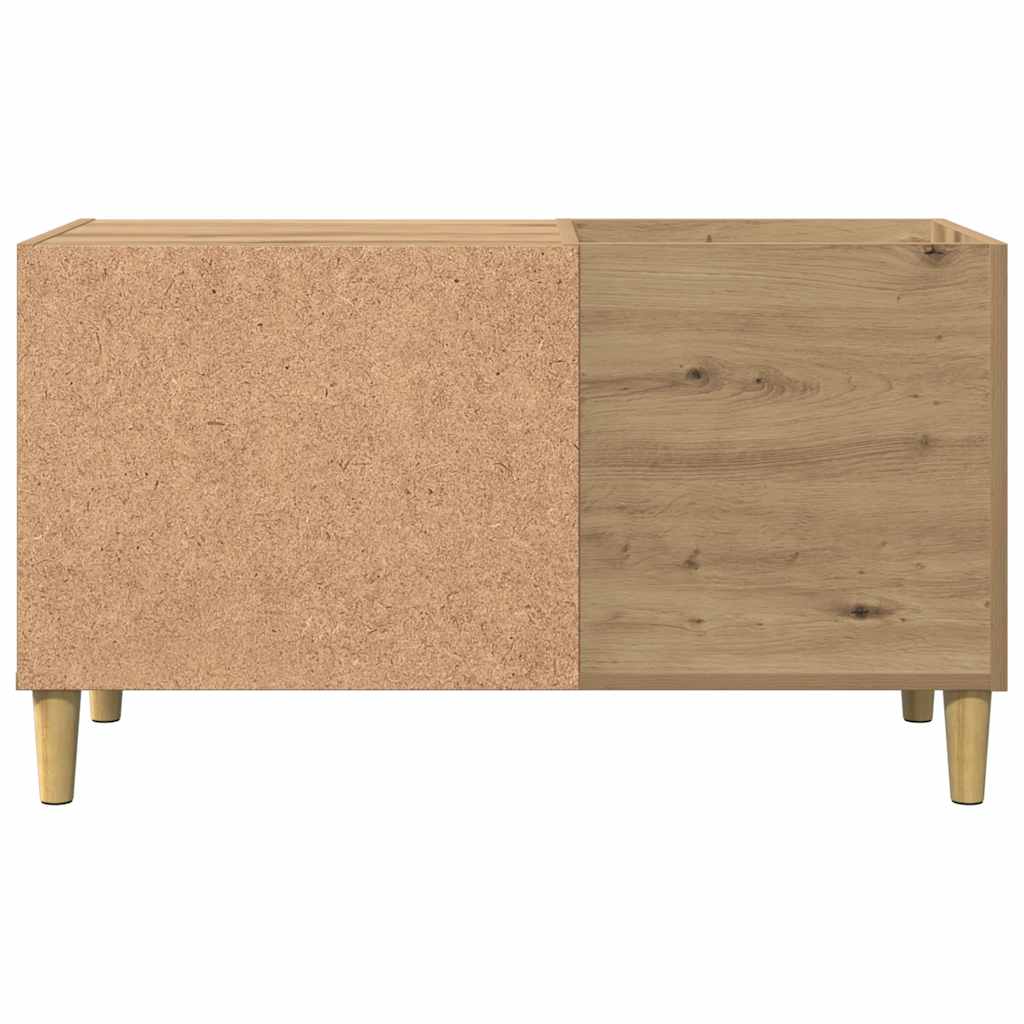 Record Cabinet Artisan Oak 84.5x38x48 cm Engineered Wood