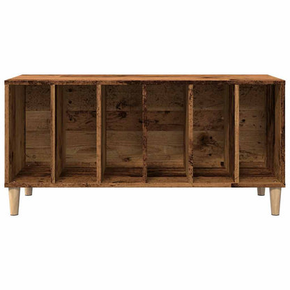 Record Cabinet Old Wood 100x38x48 cm Engineered Wood