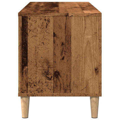 Record Cabinet Old Wood 100x38x48 cm Engineered Wood