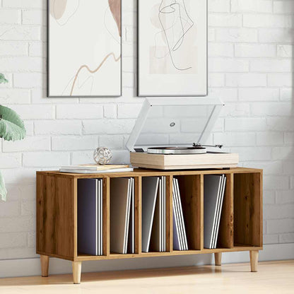 Record Cabinet Artisan Oak 100x38x48 cm Engineered Wood