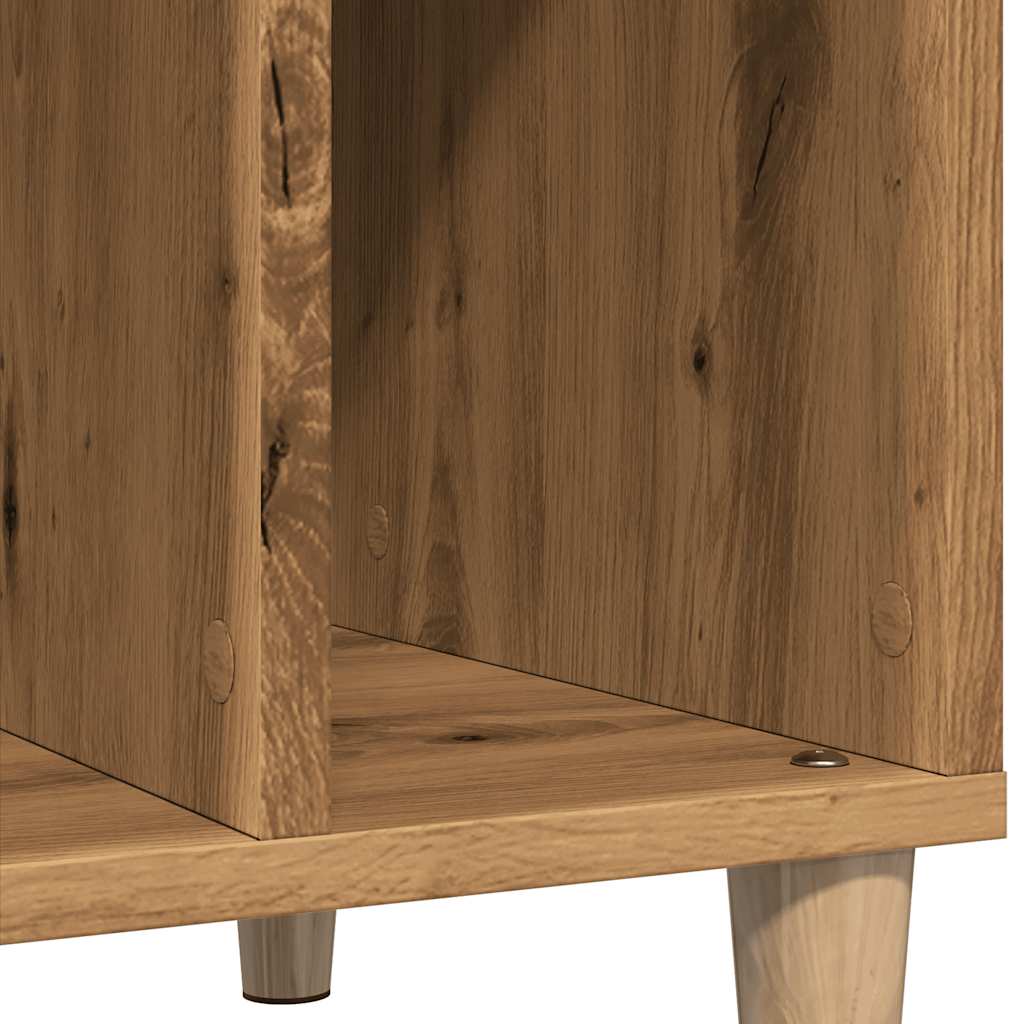 Record Cabinet Artisan Oak 100x38x48 cm Engineered Wood