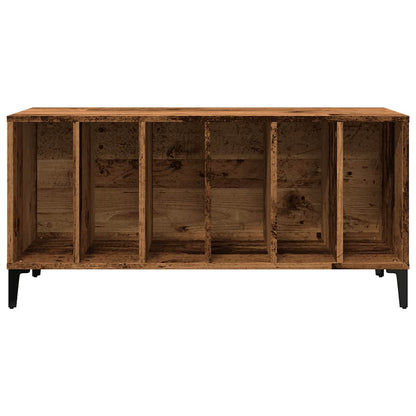 Record Cabinet Old Wood 100x38x48 cm Engineered Wood
