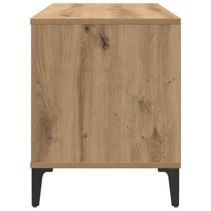 Record Cabinet Artisan Oak 100x38x48 cm Engineered Wood