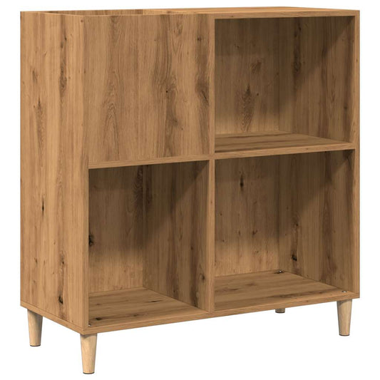 Record Cabinet Artisan Oak 84.5x38x89 cm Engineered Wood