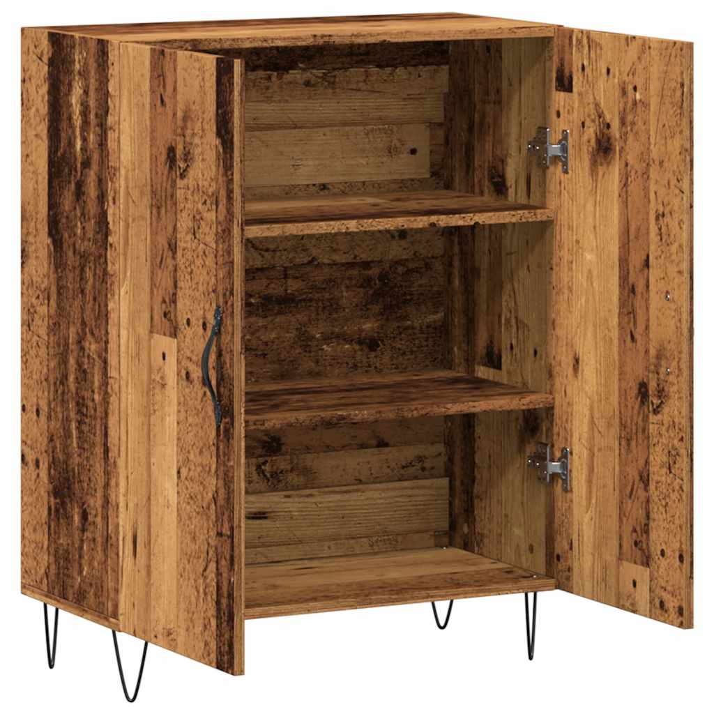 Sideboard Old Wood 69.5x34x90 cm Engineered Wood