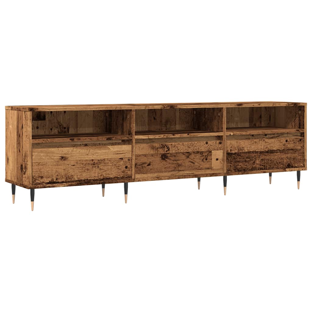 TV Cabinet Old Wood 150x30x44,5 cm Engineered Wood
