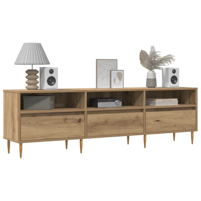 TV Cabinet Artisan Oak 150x30x44,5 cm Engineered Wood