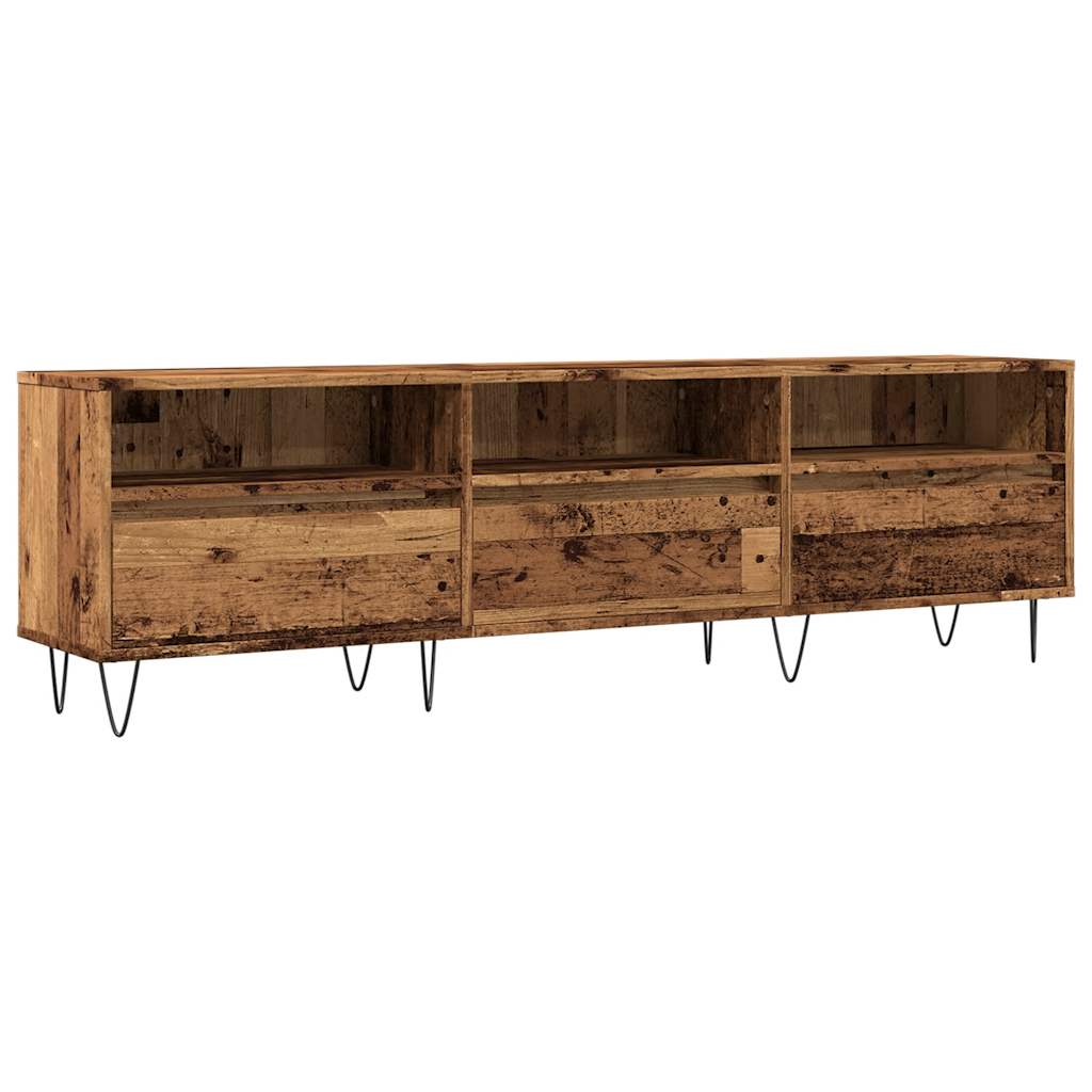 TV Cabinet Old Wood 150x30x44,5 cm Engineered Wood