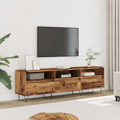 TV Cabinet Old Wood 150x30x44,5 cm Engineered Wood