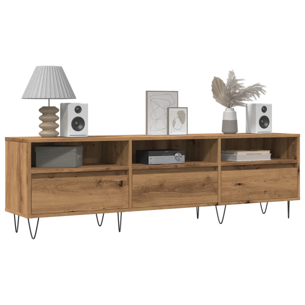 TV Cabinet Old Wood 150x30x44,5 cm Engineered Wood