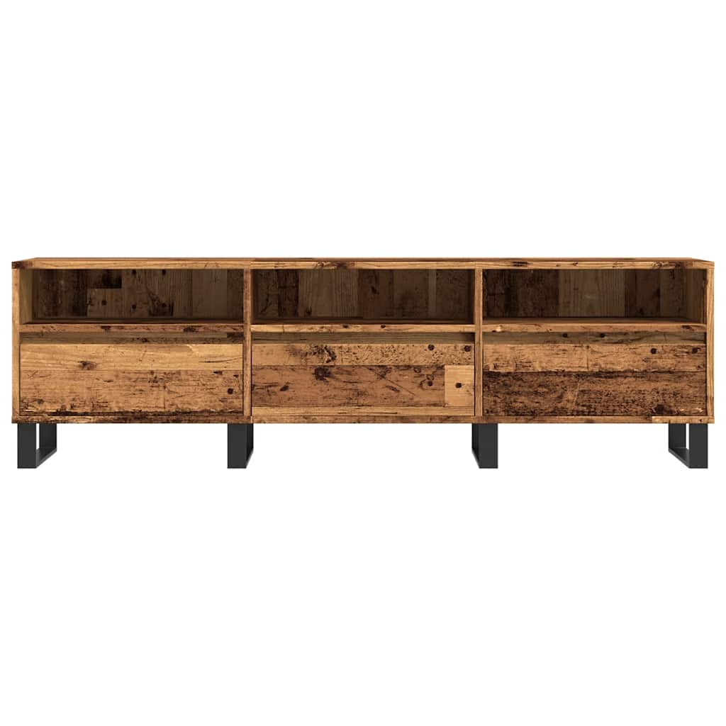 TV Cabinet Old Wood 150x30x44,5 cm Engineered Wood
