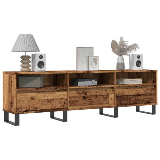 TV Cabinet Old Wood 150x30x44,5 cm Engineered Wood