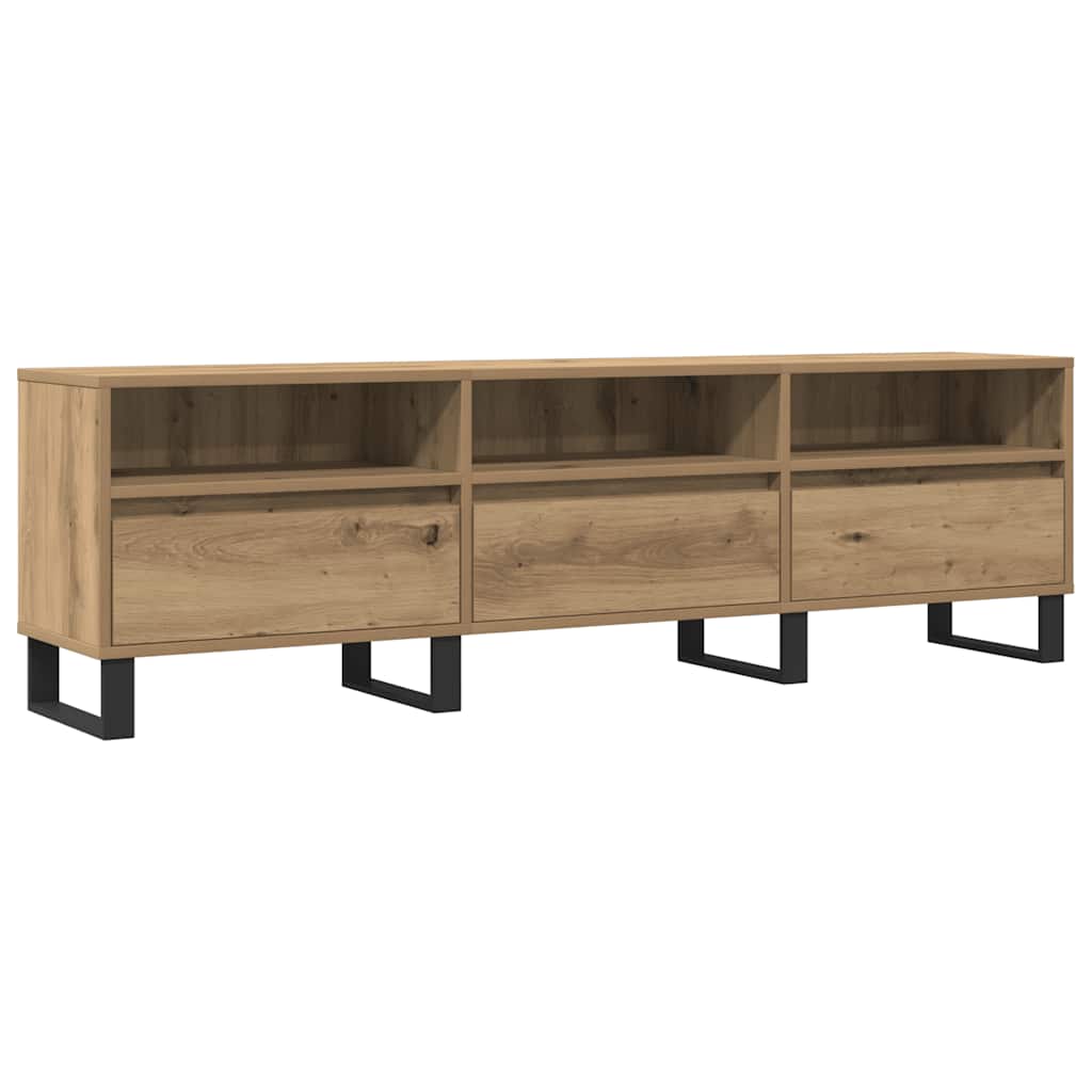 TV Cabinet Artisan Oak 150x30x44,5 cm Engineered Wood