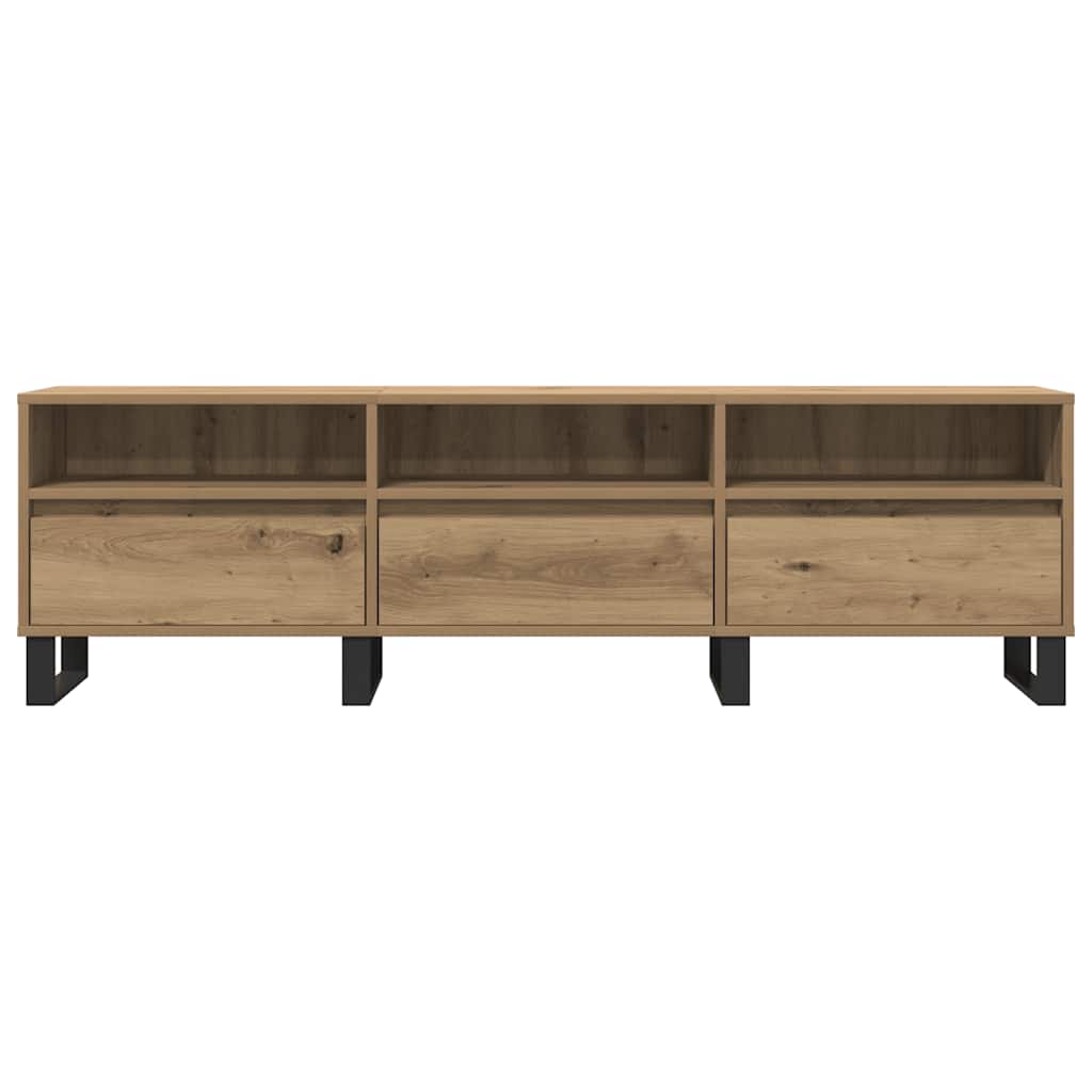 TV Cabinet Artisan Oak 150x30x44,5 cm Engineered Wood
