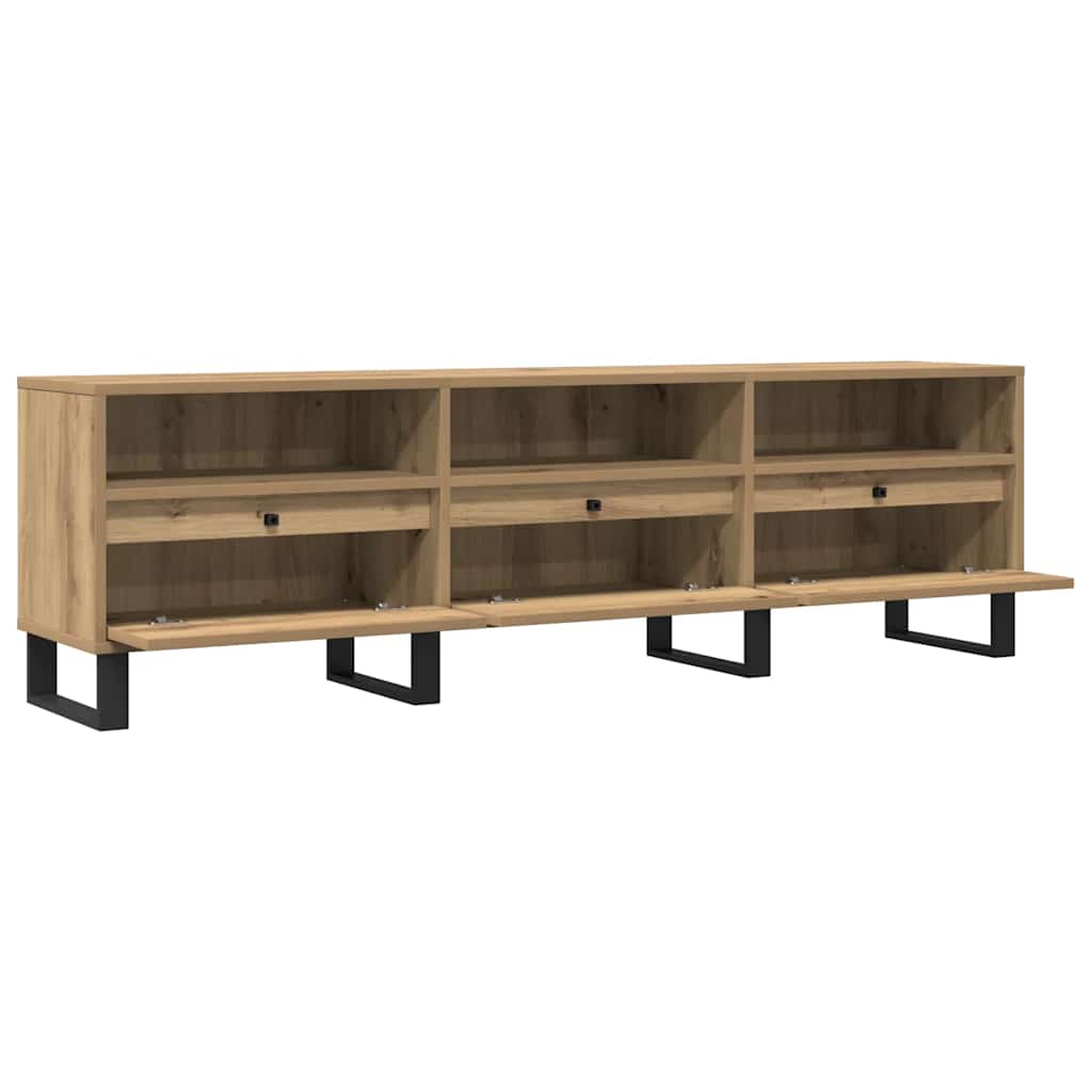 TV Cabinet Artisan Oak 150x30x44,5 cm Engineered Wood