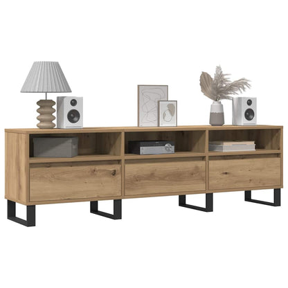 TV Cabinet Artisan Oak 150x30x44,5 cm Engineered Wood