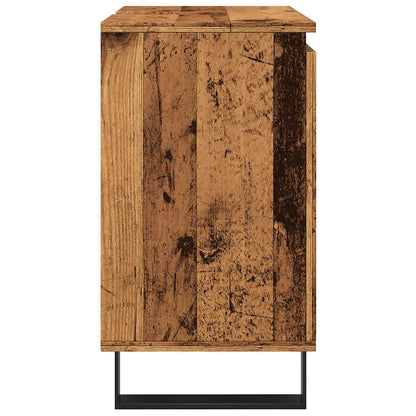 Bathroom Cabinet Old Wood 58x33x60 cm Engineered Wood