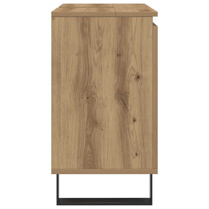 Bathroom Cabinet Artisan Oak 58x33x60 cm Engineered Wood