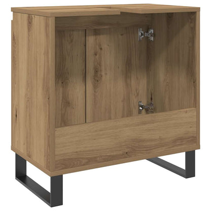 Bathroom Cabinet Artisan Oak 58x33x60 cm Engineered Wood
