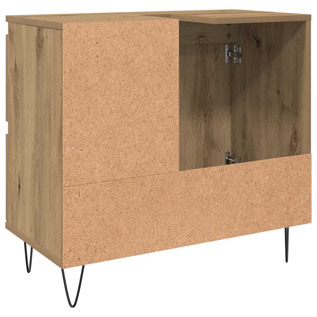 Sink Cabinet Artisan Oak 65x33x60 cm Engineered Wood