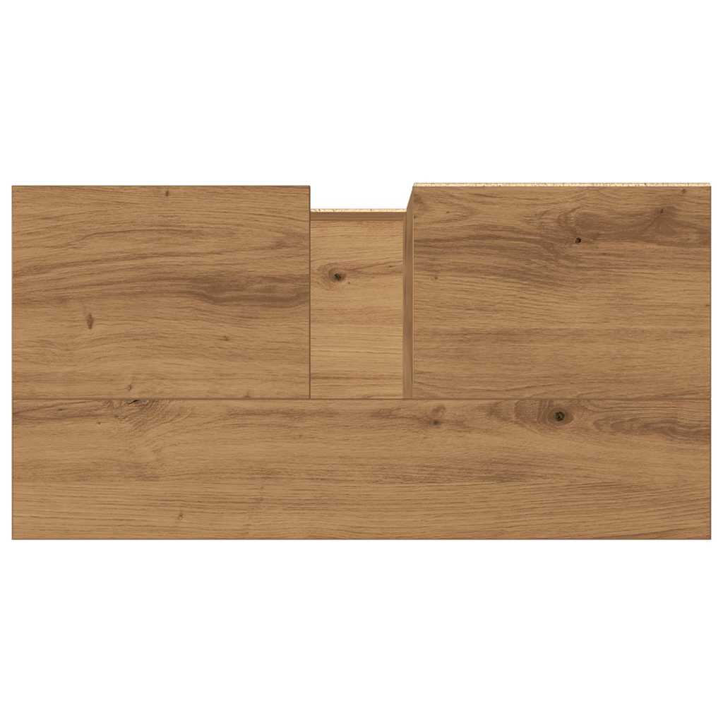 Bathroom Sink Cabinet Artisan Oak 65x33x60 cm Engineered Wood