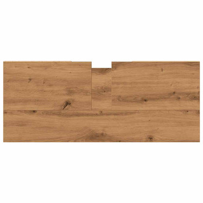 Bathroom Cabinet Artisan Oak 80x33x60 cm Engineered Wood
