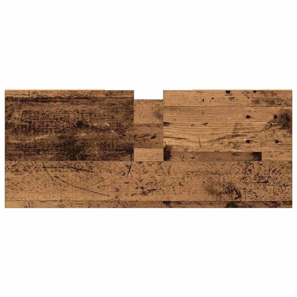 Bathroom Cabinet Old Wood 80x33x60 cm Engineered Wood