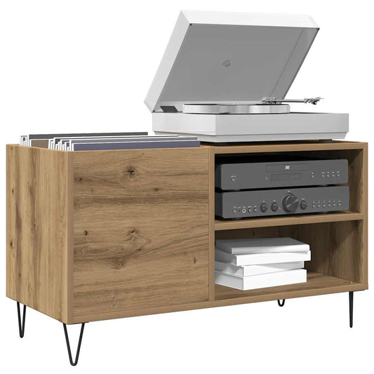 Record Cabinet Artisan Oak 84,5x38x48 cm Engineered Wood