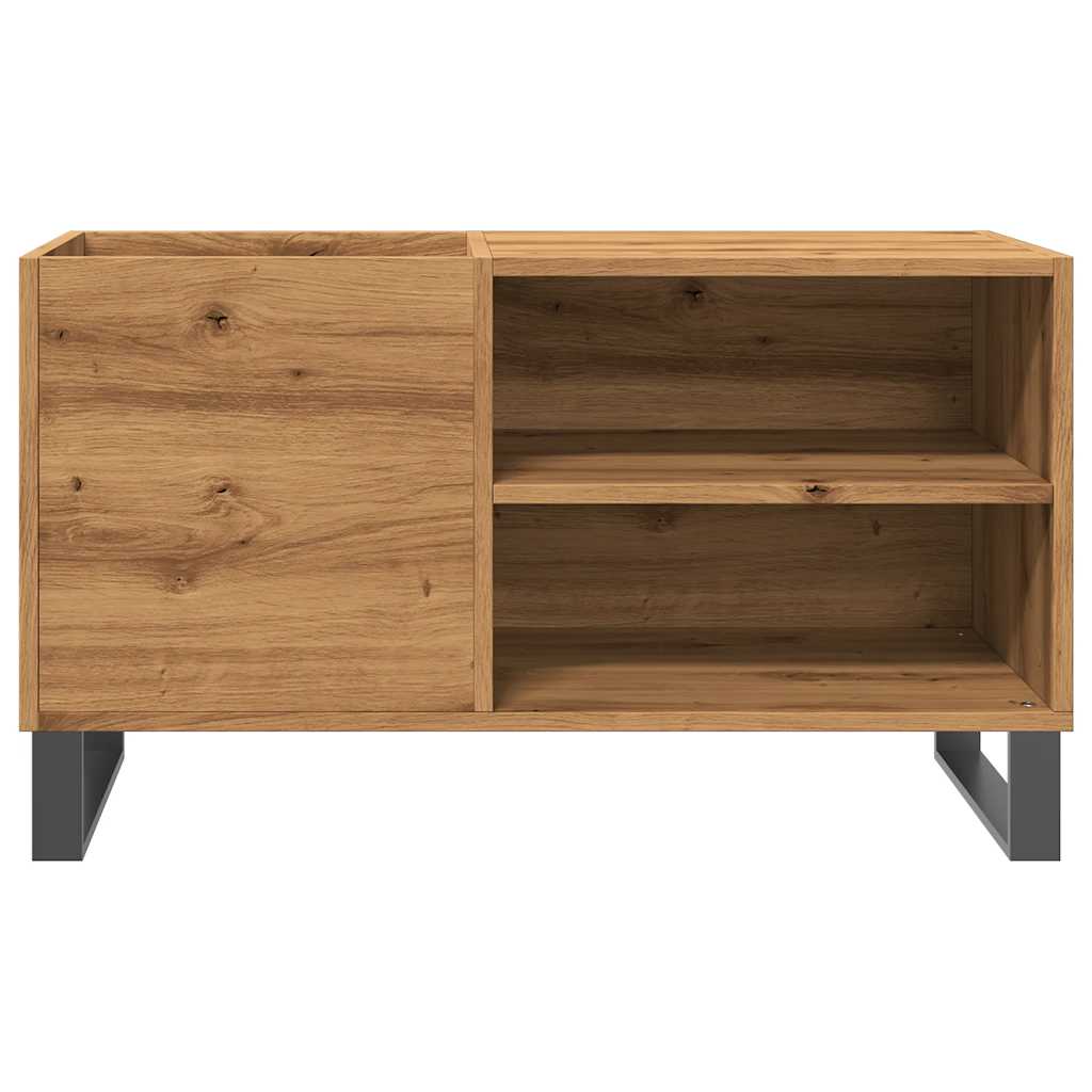 Record Cabinet Artisan Oak 84.5x38x48 cm Engineered Wood