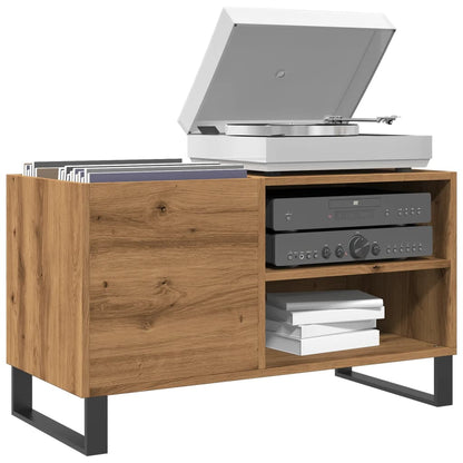 Record Cabinet Artisan Oak 84.5x38x48 cm Engineered Wood