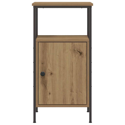 Bedside Cabinet Artisan Oak 41x31x80 cm Engineered Wood