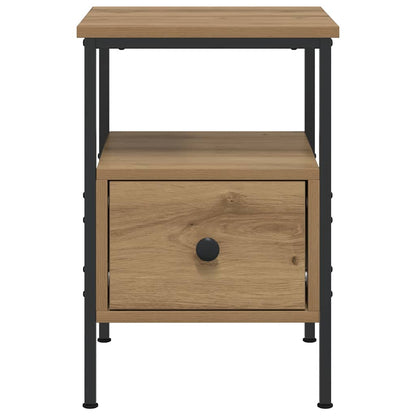 Bedside Cabinets 2 pcs Artisan Oak 34x36x50 cm Engineered Wood