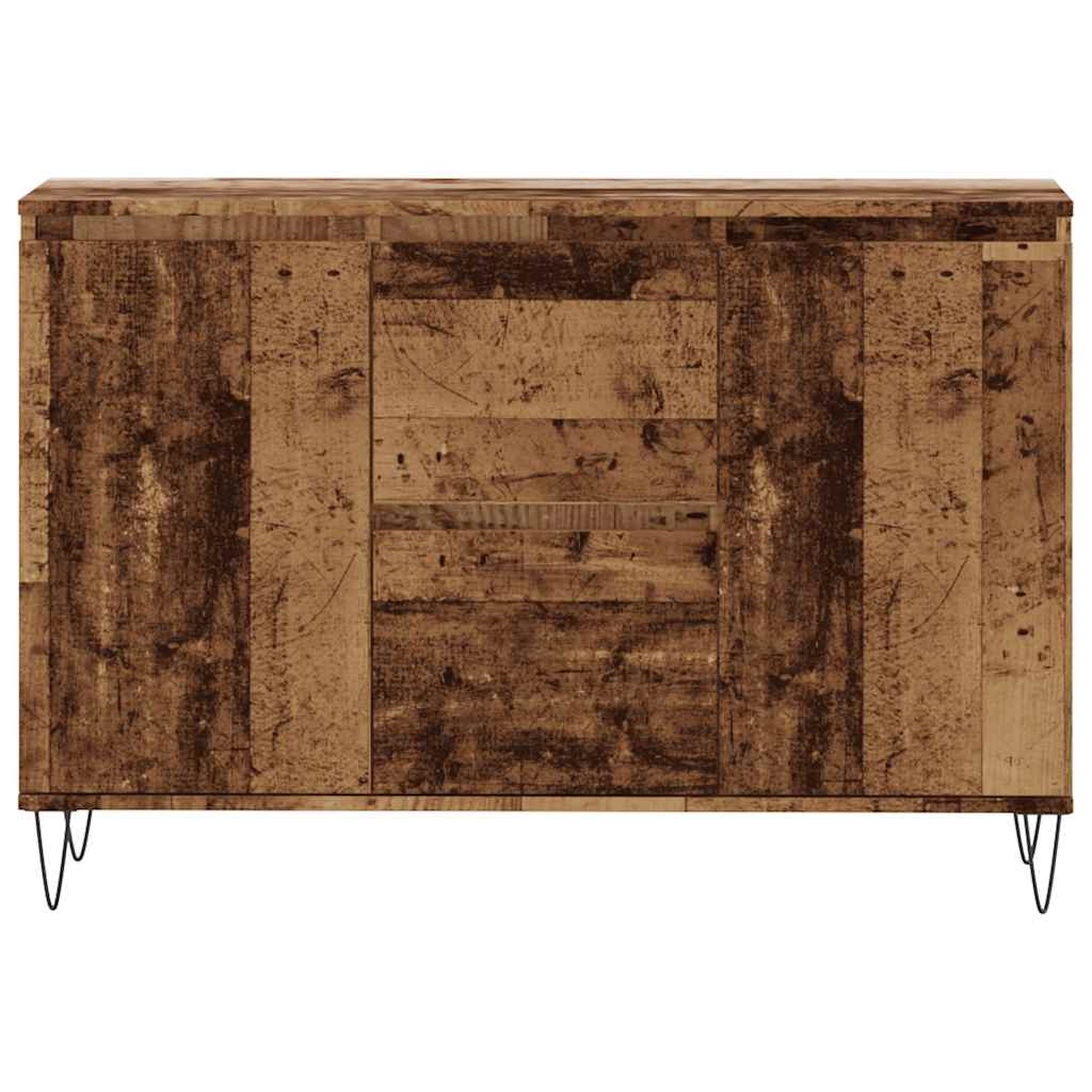 Sideboard Old Wood 101.5x35x70 cm Engineered Wood