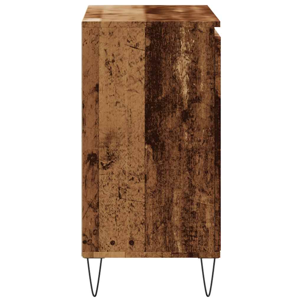 Sideboard Old Wood 101.5x35x70 cm Engineered Wood
