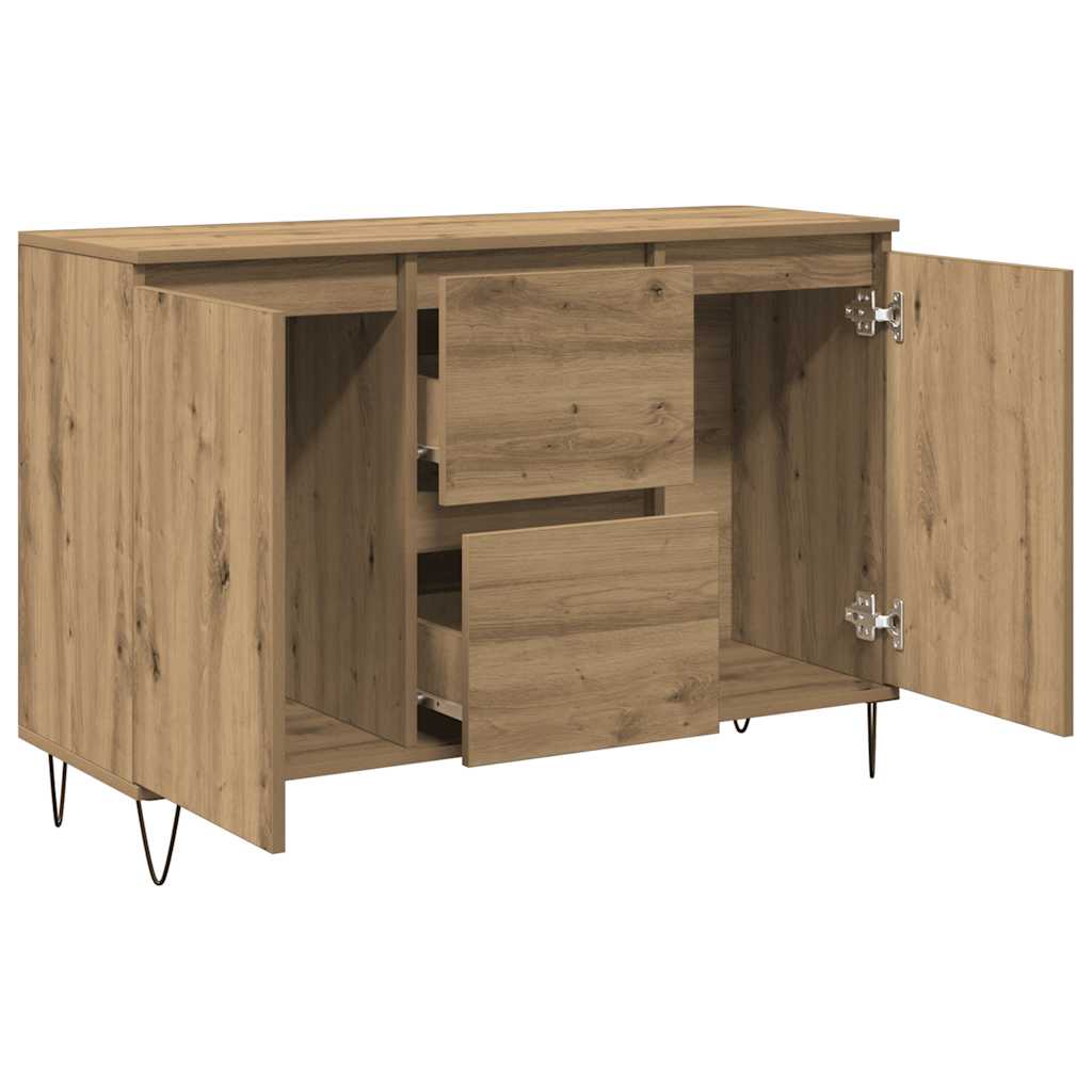 Sideboard Artisan Oak 101.5x35x70 cm Engineered Wood