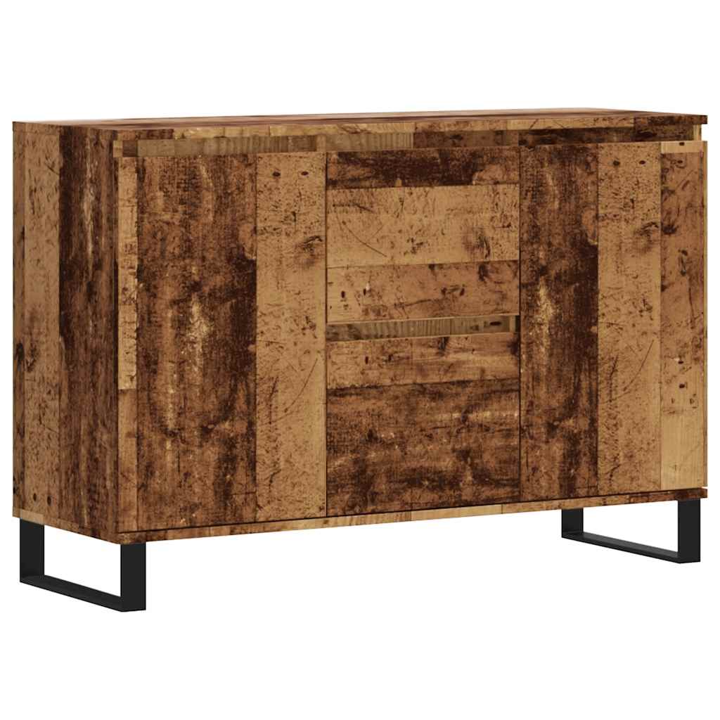 Sideboard Old Wood 101.5x35x70 cm Engineered Wood