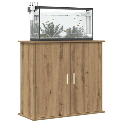 Aquarium Stand Artisan Oak 81x36x73 cm Engineered Wood