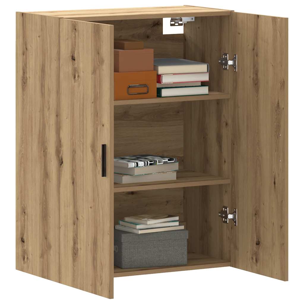 Wall Mounted Cabinet Artisan Oak 69,5x34x90 cm