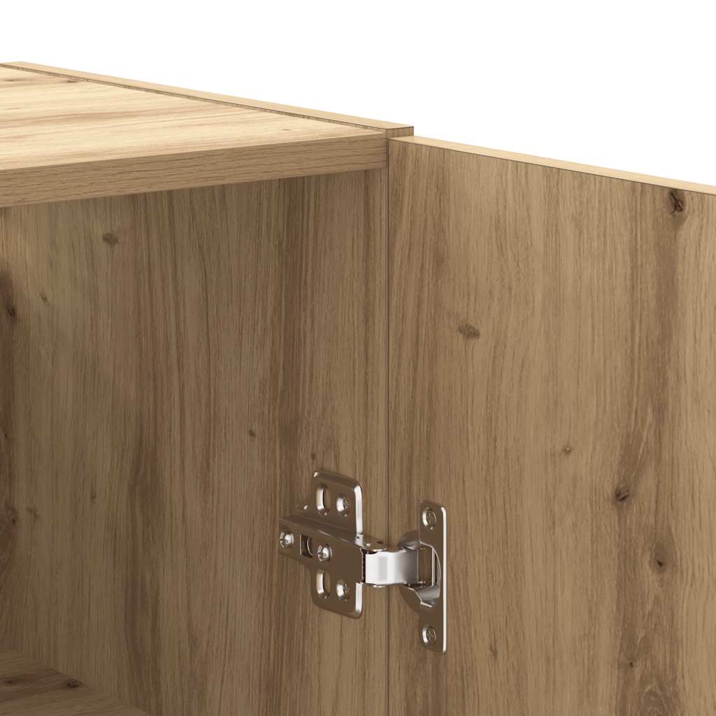 Wall Mounted Cabinet Artisan Oak 69,5x34x90 cm