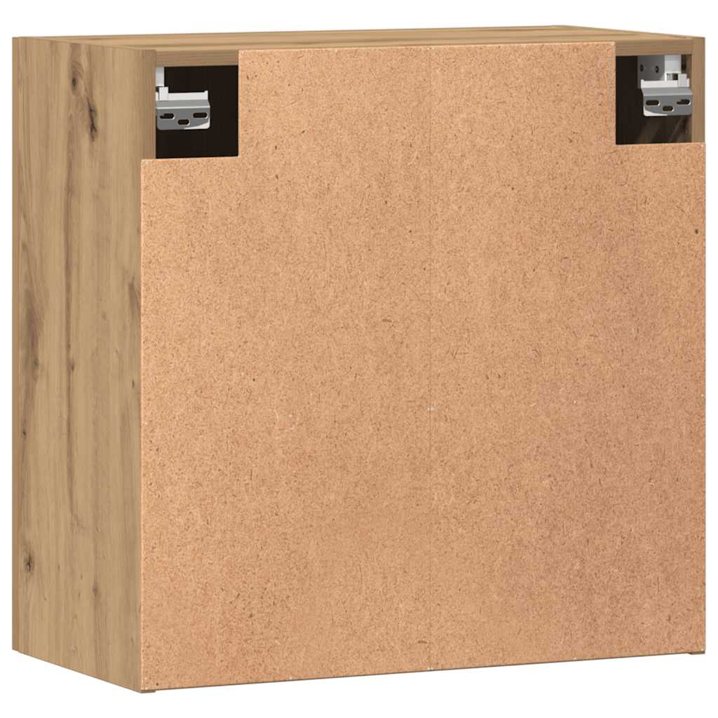 Wall Cabinet Artisan Oak 60x31x60 cm Engineered Wood