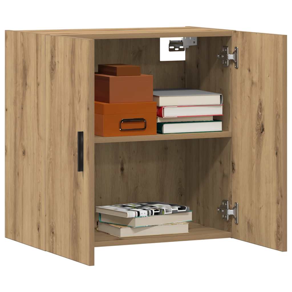 Wall Cabinet Artisan Oak 60x31x60 cm Engineered Wood