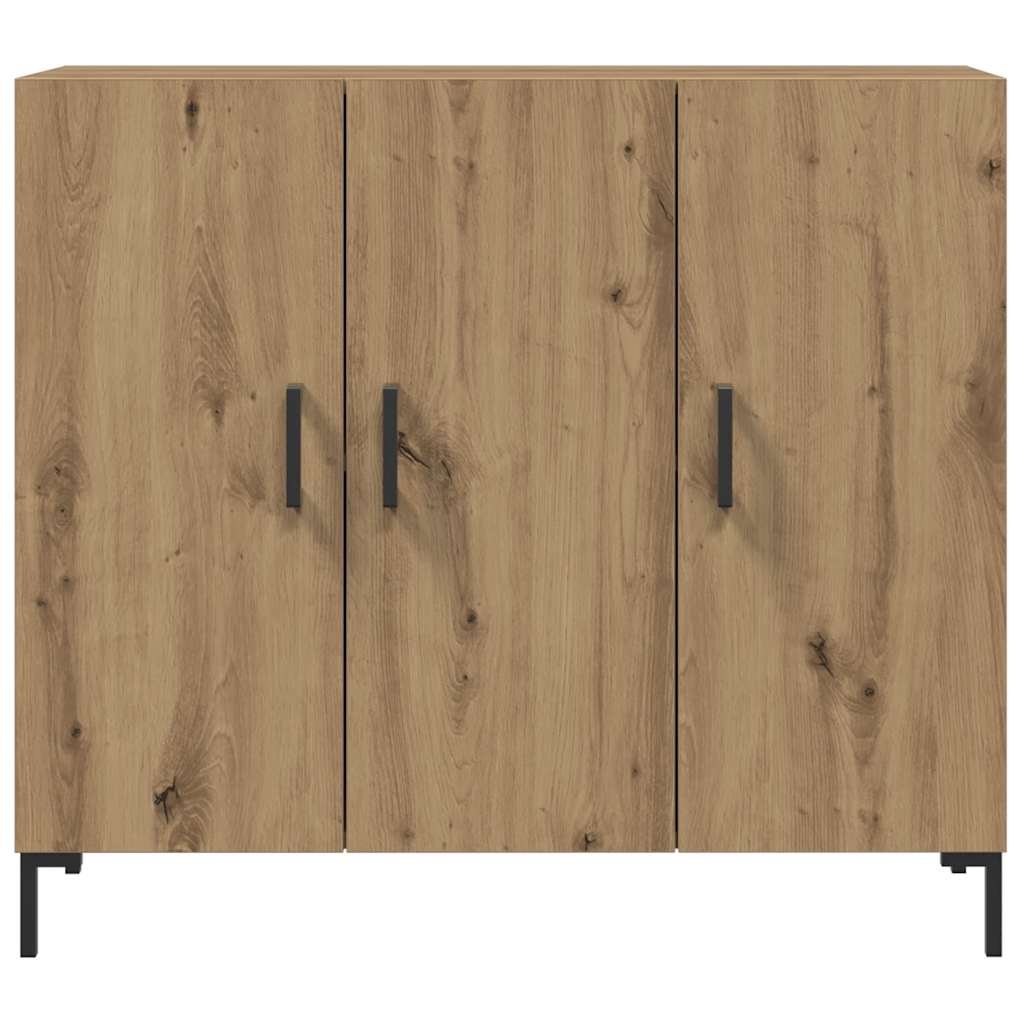 Sideboard Artisian Oak 90x34x80 cm Engineered Wood
