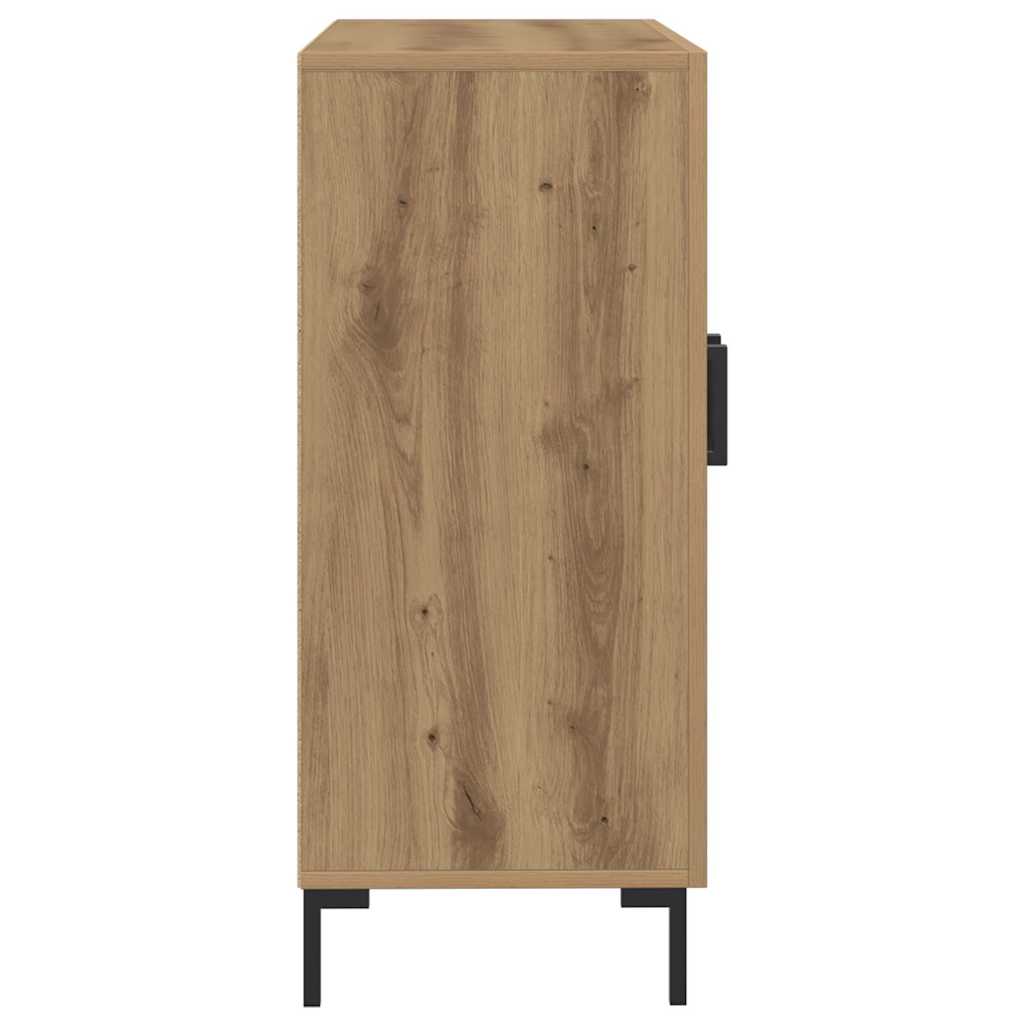 Sideboard Artisian Oak 90x34x80 cm Engineered Wood