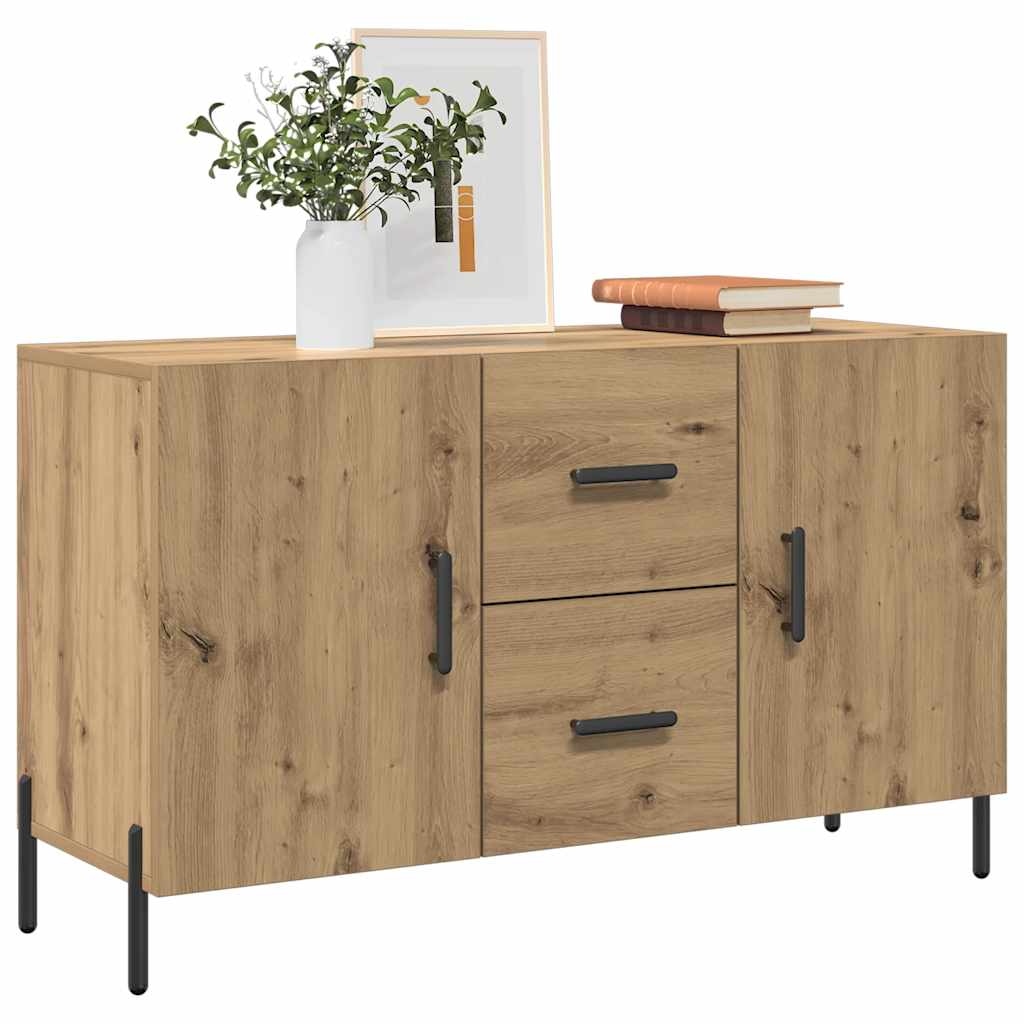 Sideboard Artisan Oak 100x36x60 cm Engineered Wood