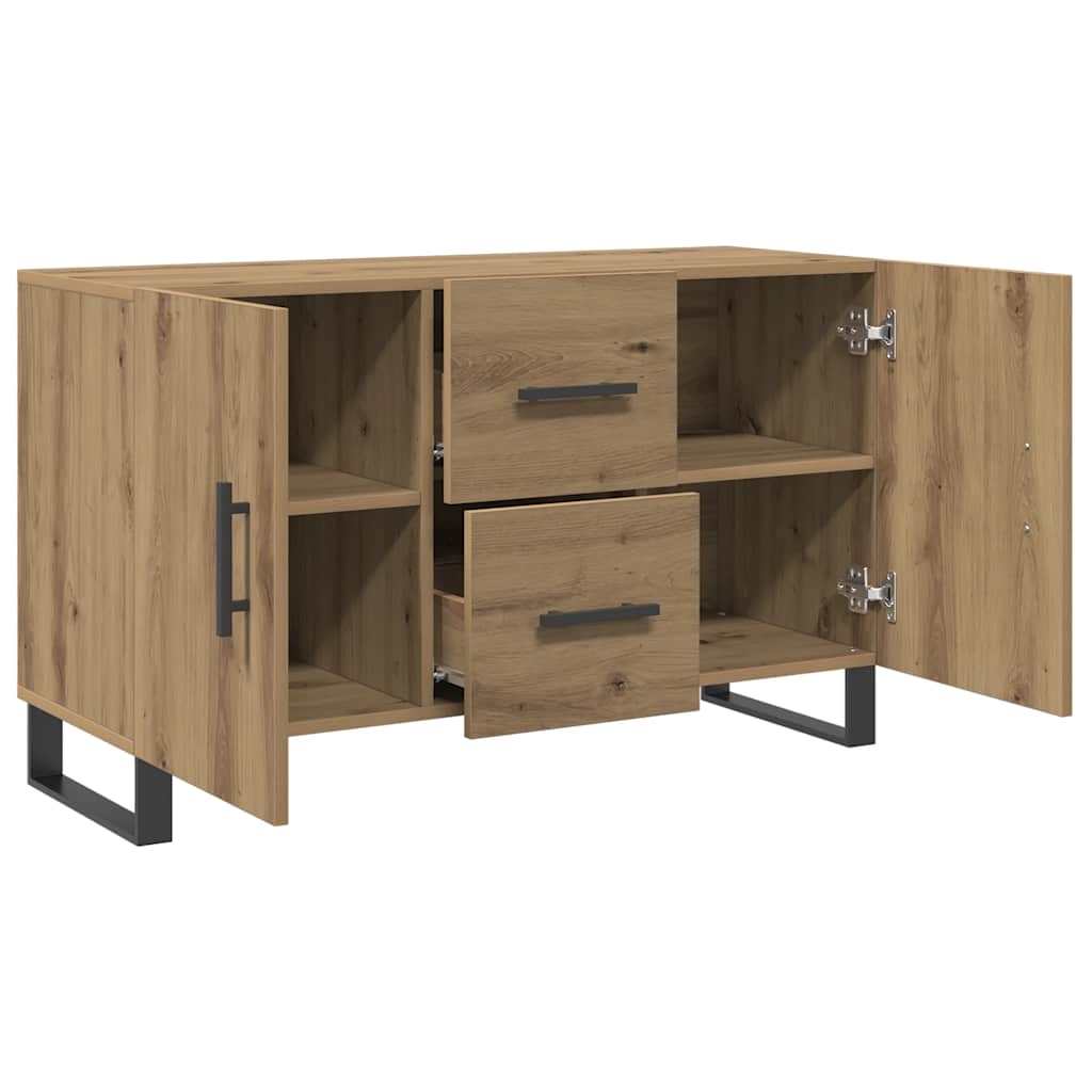 Sideboard Artisan Oak 100x36x60 cm Engineered Wood