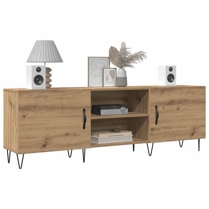 TV Cabinet Artisan Oak 150x30x50 cm Engineered Wood