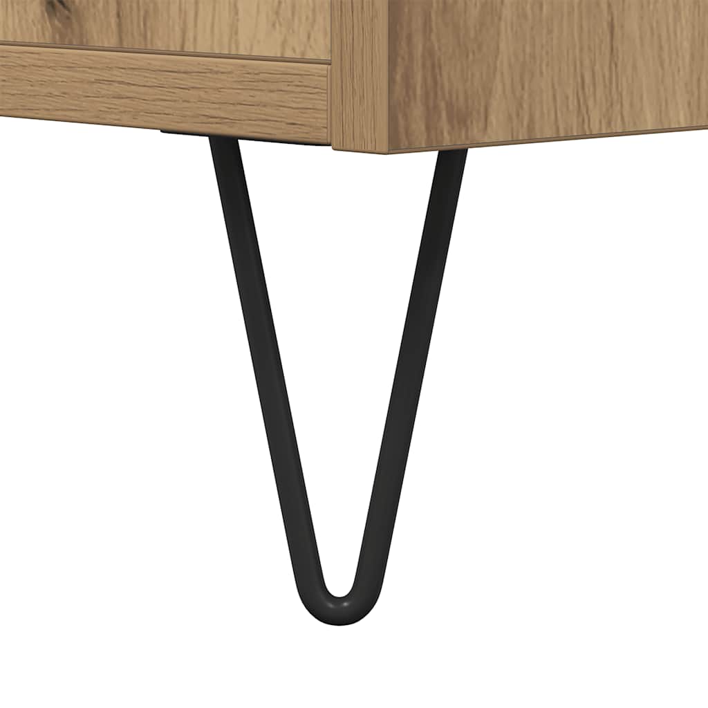 TV Cabinet Artisan Oak 150x30x50 cm Engineered Wood