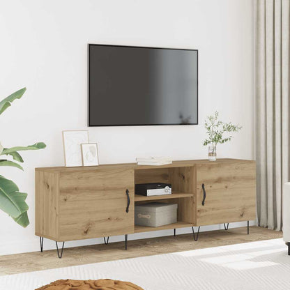 TV Cabinet Artisan Oak 150x30x50 cm Engineered Wood