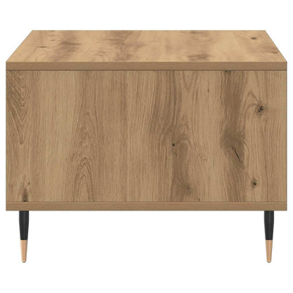 Coffee Table Artisan Oak 60x50x36,5 cm Engineered Wood