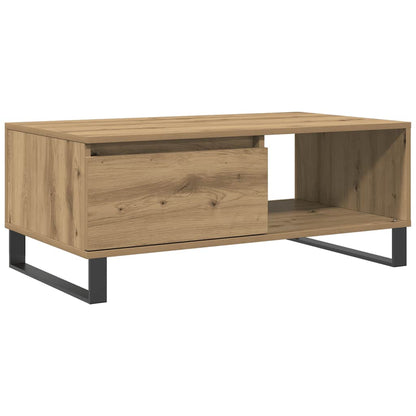Coffee Table Artisan Oak 90x50x36,5 cm Engineered Wood